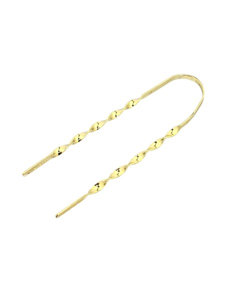 Twisted Flat 21 Sissy Bar Gold.